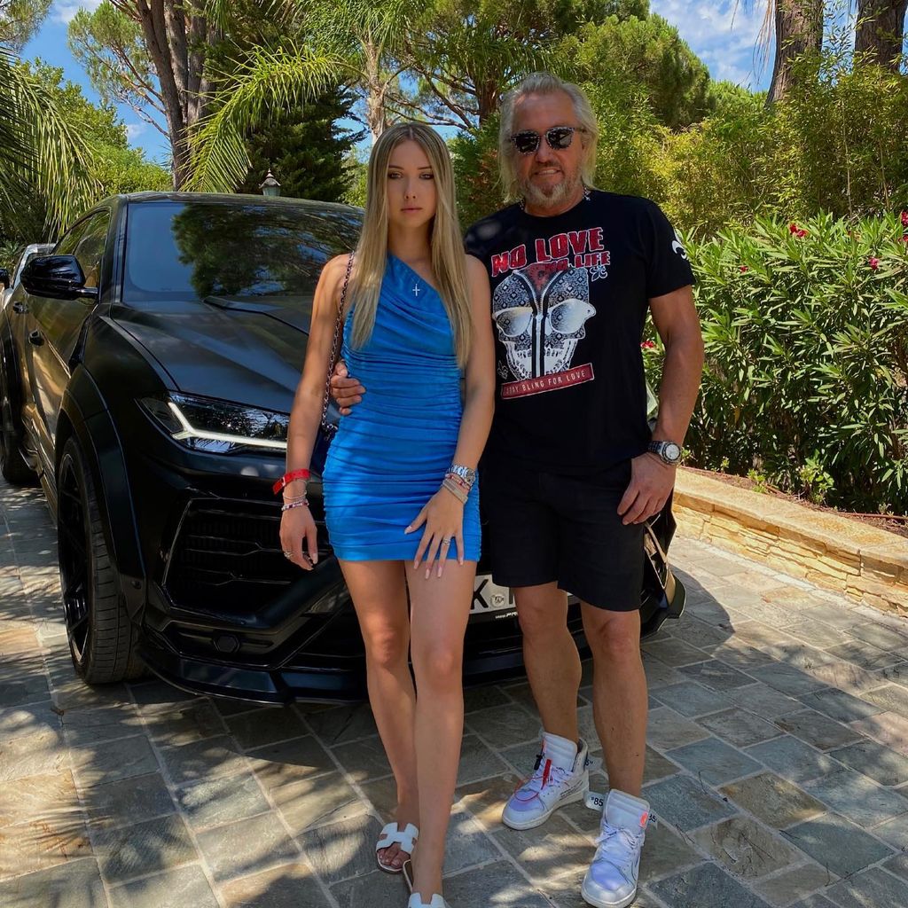 Robert Geiss mit seiner Tochter Shania Tyra Geiss