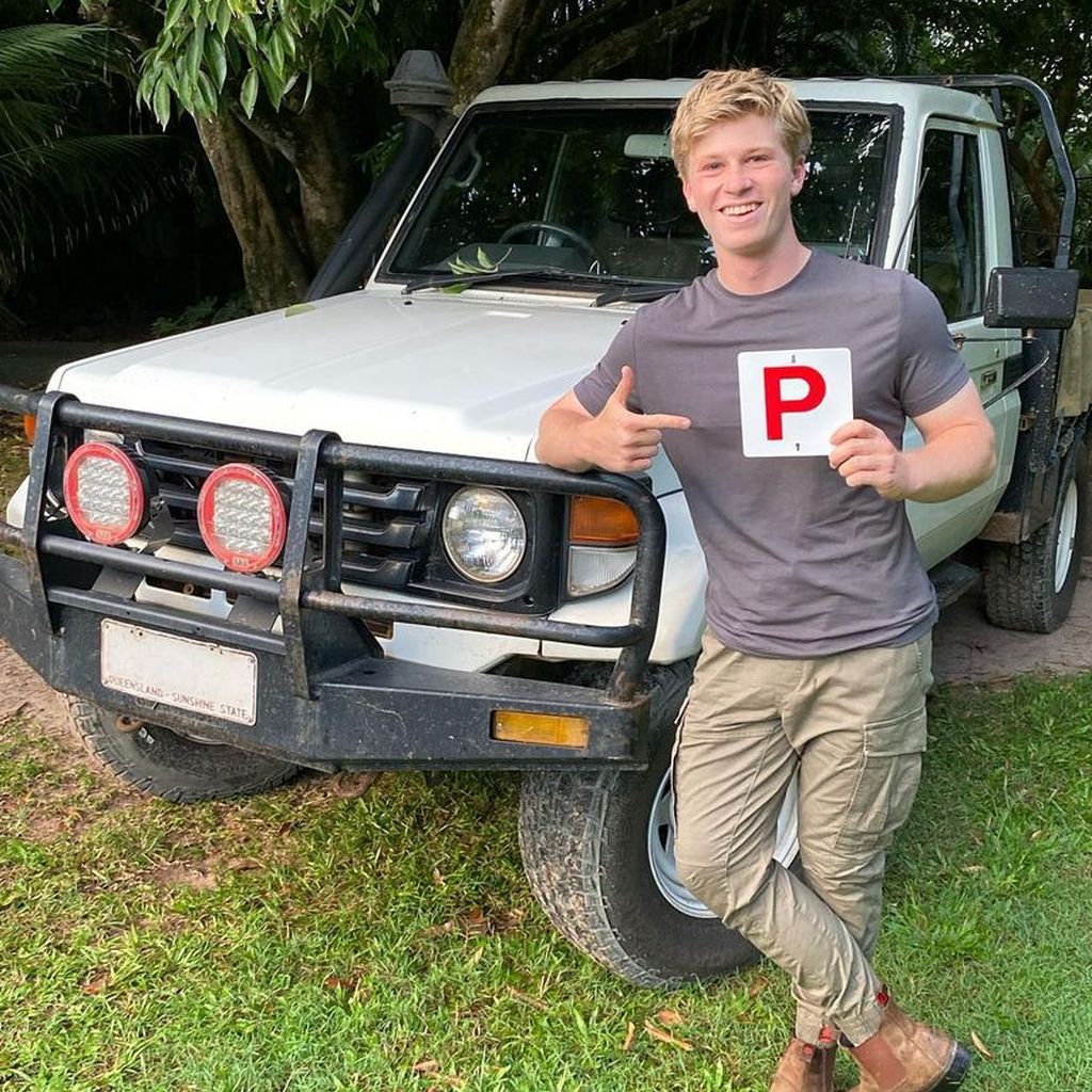 Robert Irwin, Sohn von Steve Irwin