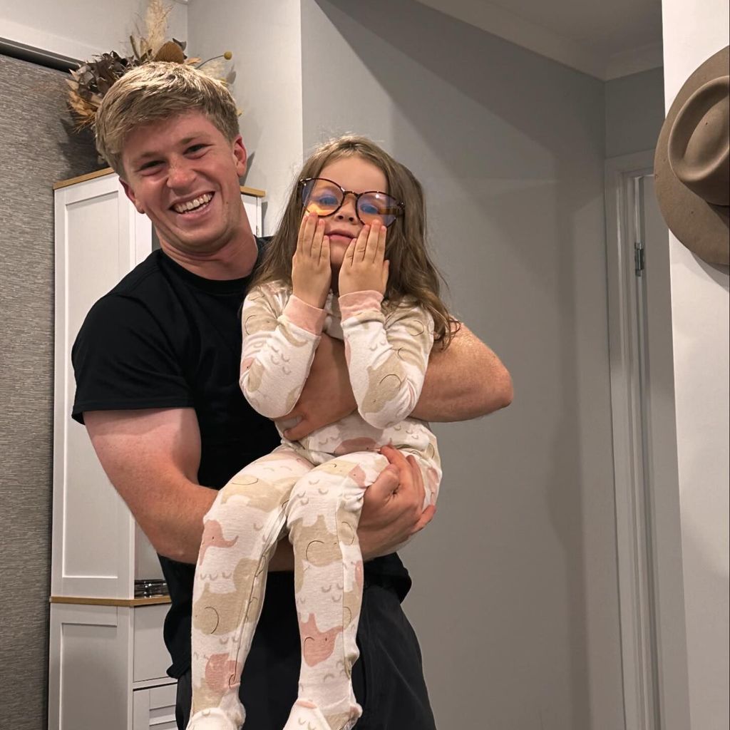 Robert Irwin und seine Nichte Grace, 2024