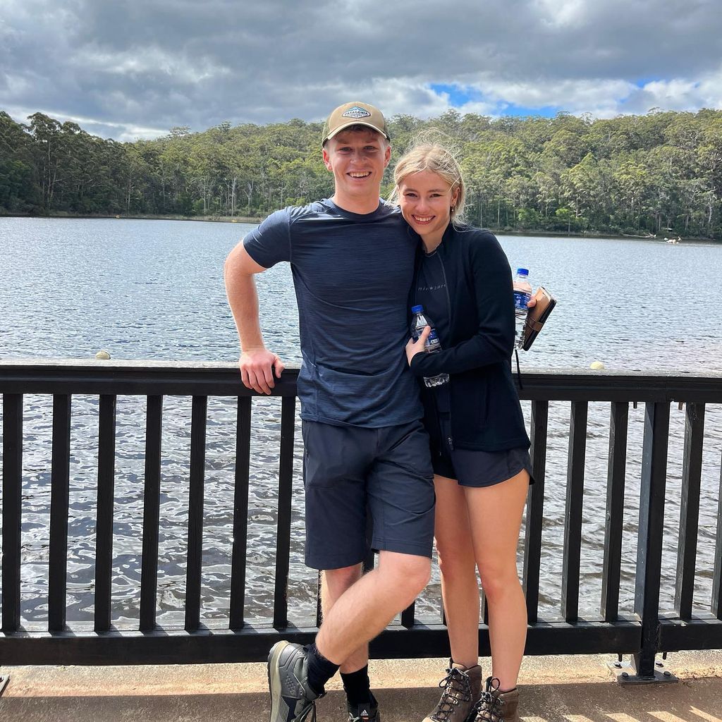 Robert Irwin und Rorie Buckey im August 2023