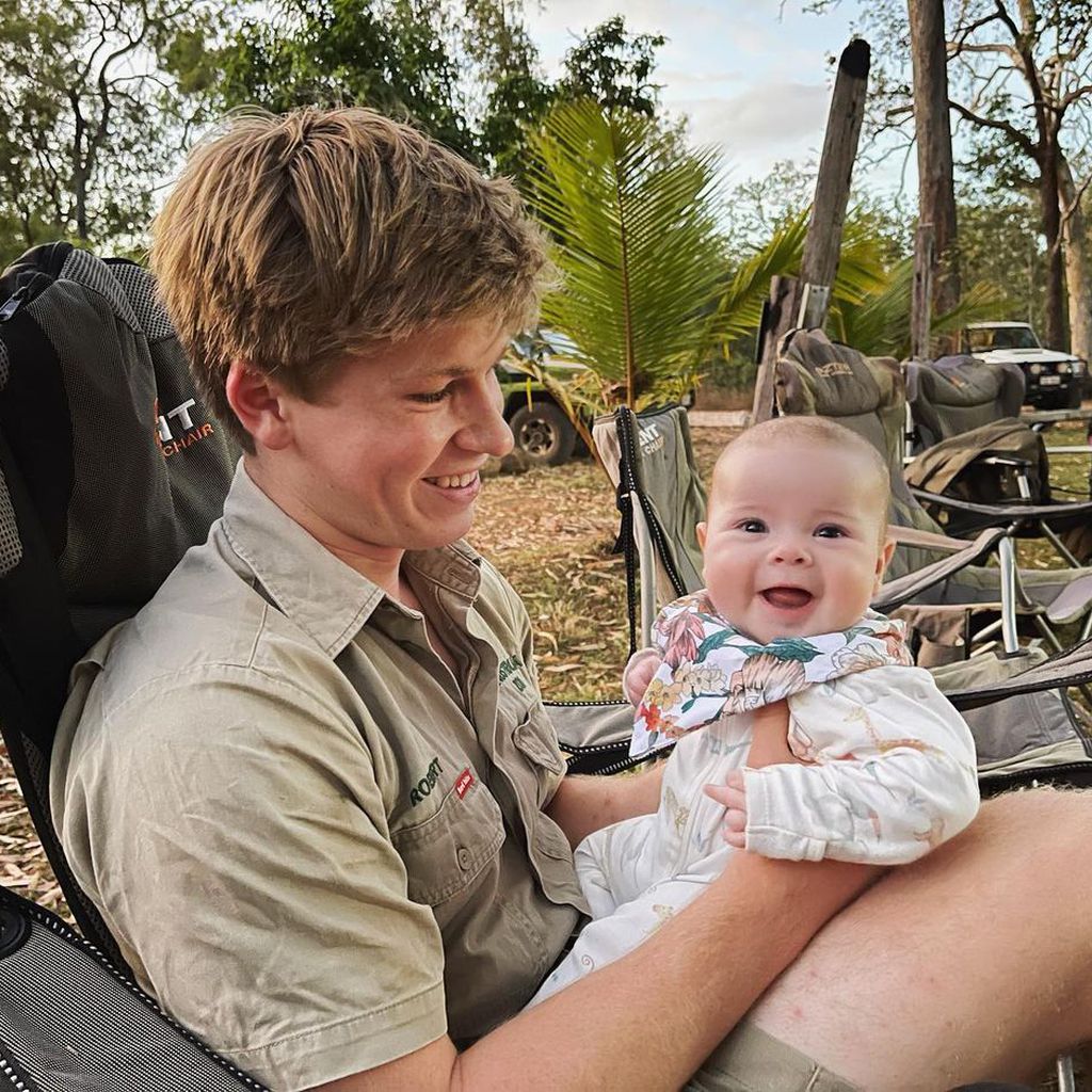 Robert Irwin und seine Nichte Grace Warrior