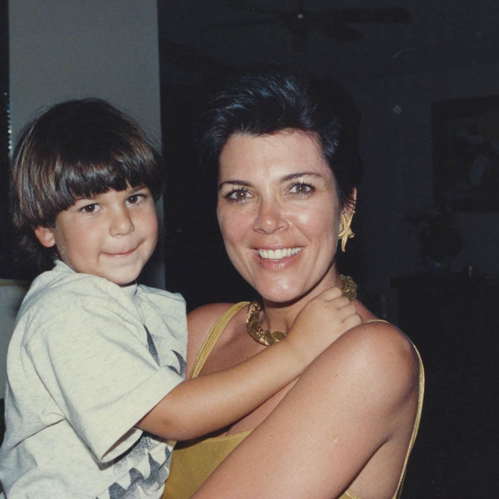 Robert Kardashian mit Mama Kris Jenner