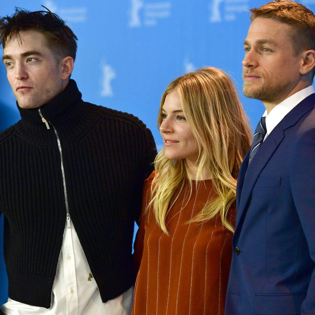 Schauspieler Robert Pattinson, Sienna Miller und Charlie Hunnam