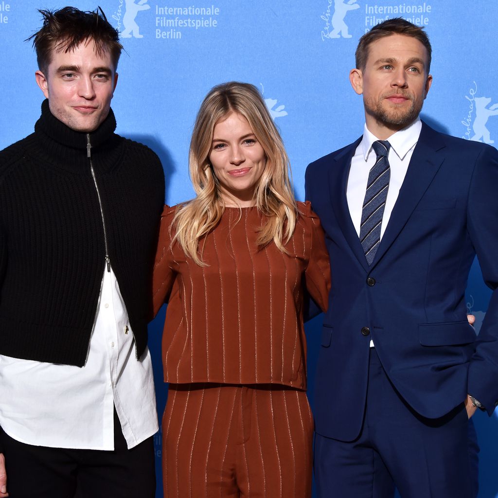 Robert Pattinson, Sienna Miller und Charlie Hunnam bei der Berlinale