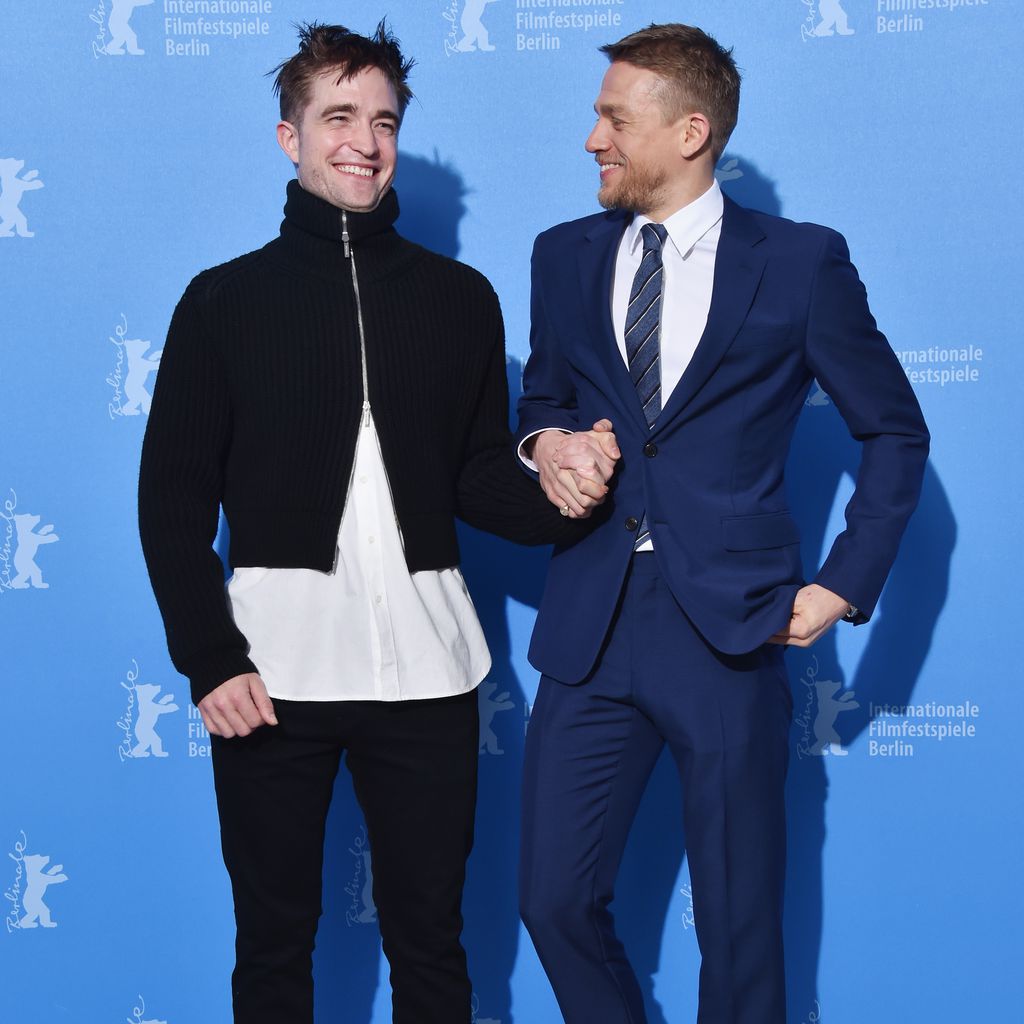 Robert Pattinson und Charlie Hunnam bei der Premiere von "Lost City of Z" in Berlin 2017