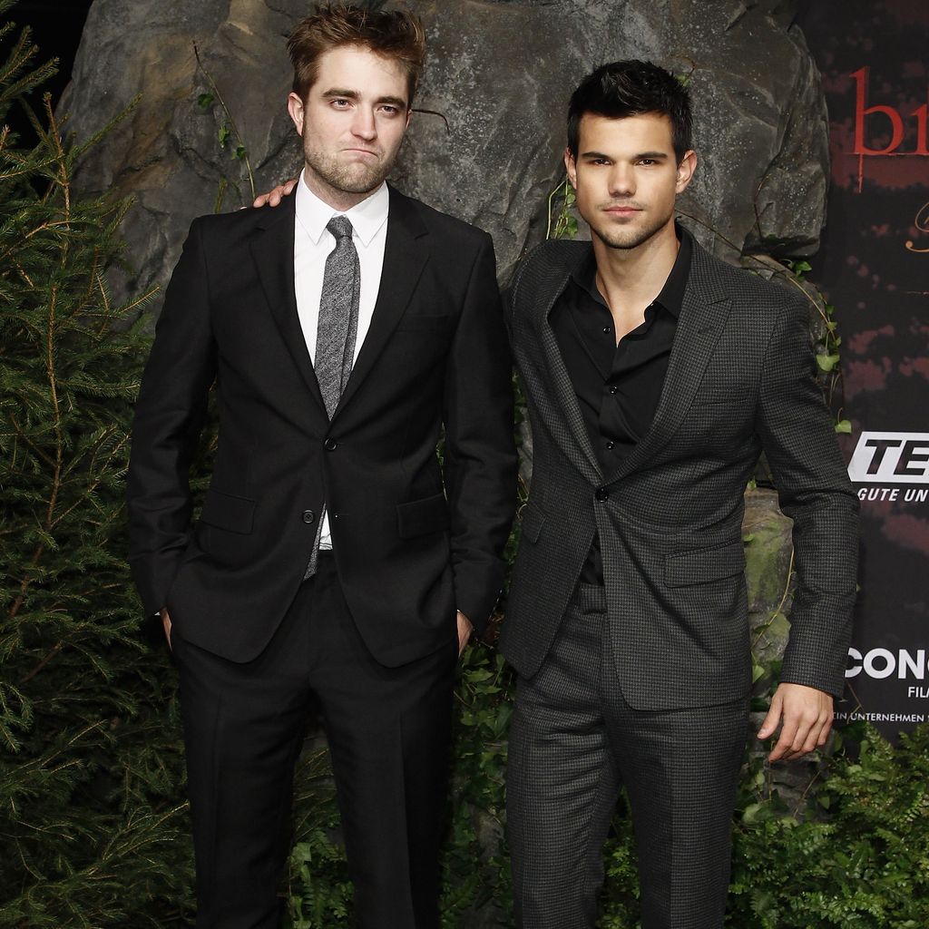 Robert Pattinson und Taylor Lautner in Berlin