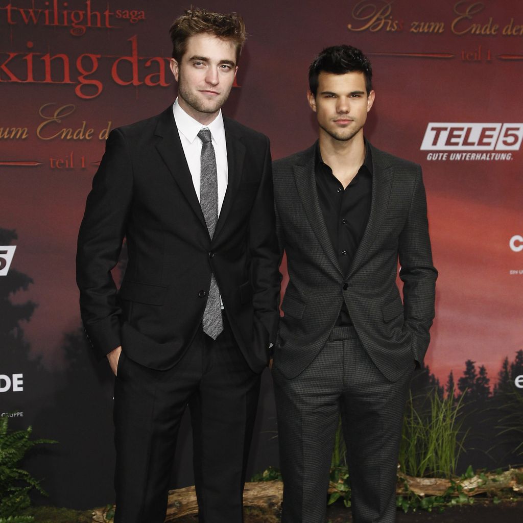 Robert Pattinson und Taylor Lautner in Berlin