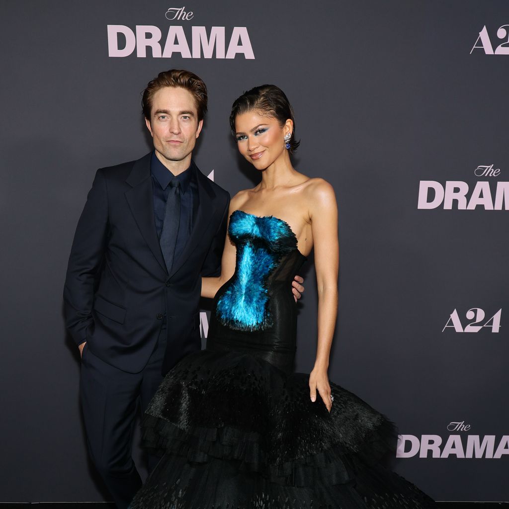 Robert Pattinson und Zendaya bei der Premiere von A24s "The Drama" im Regal Union Square in New York City, 2. April 2026
