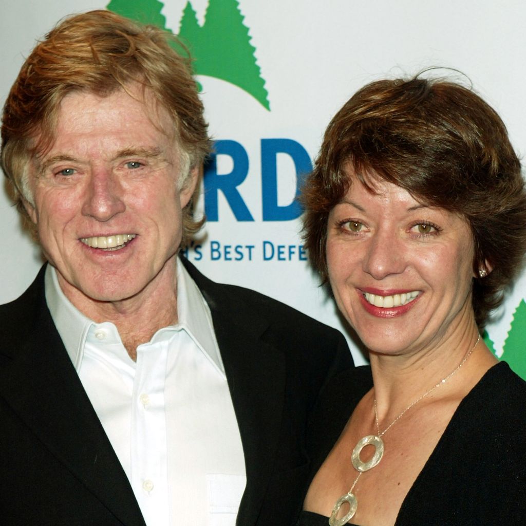 Robert Redford und seine Frau Sibylle Szaggars in New York, 2004