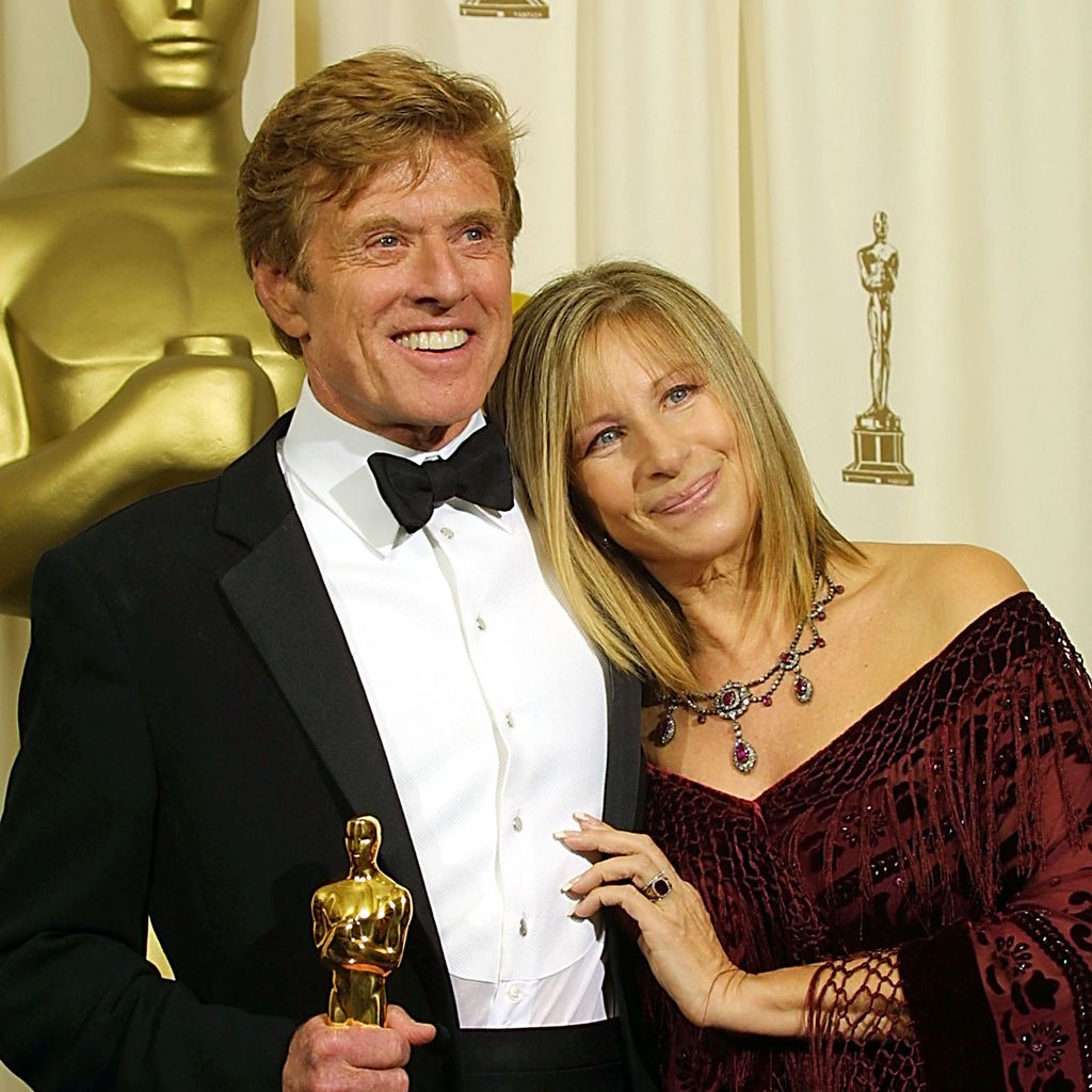 Robert Redford und Barbra Streisand bei den Oscars, 2002