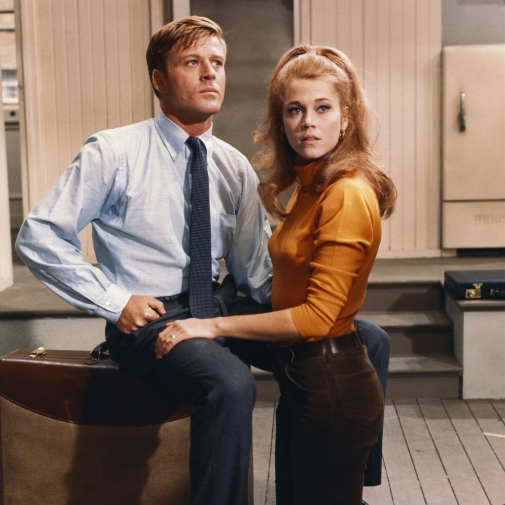 Robert Redford und Jane Fonda in "Barfuß im Park", 1969