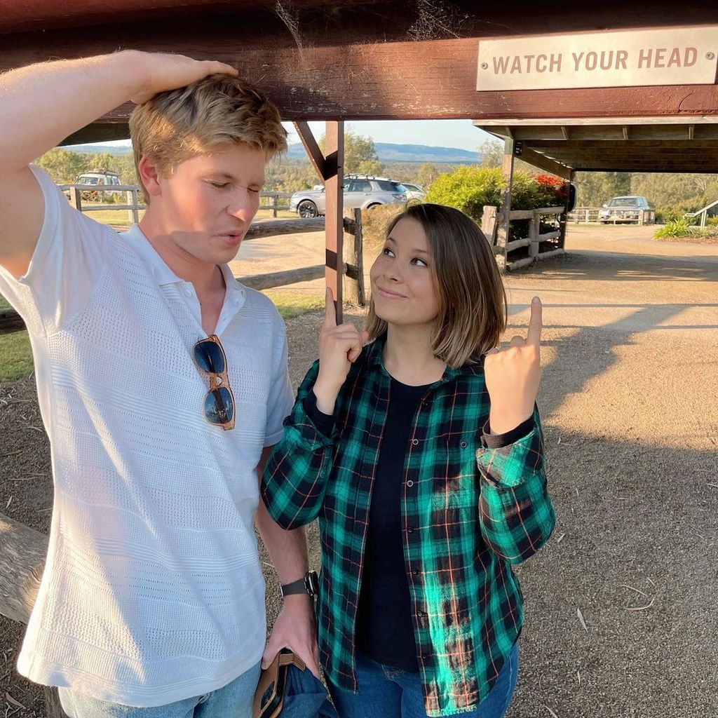 Robert und Bindi Irwin