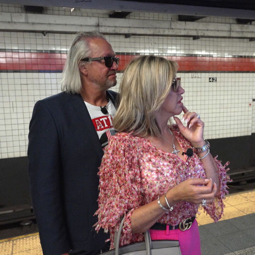 Robert und Carmen Geiss mit Melanie Scheriau in New York