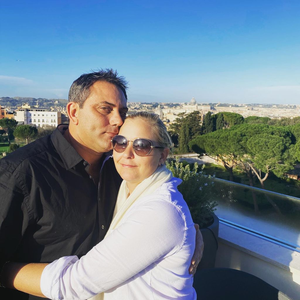 Robert und Virginia Giuffre im März 2020