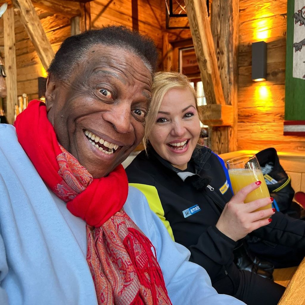 Roberto Blanco mit seiner Frau Luzandra Strassburg