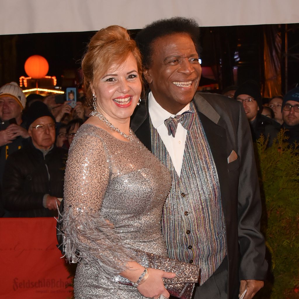 Roberto Blanco und Luzandra Strassburg beim SemperOpernball im Februar 2020