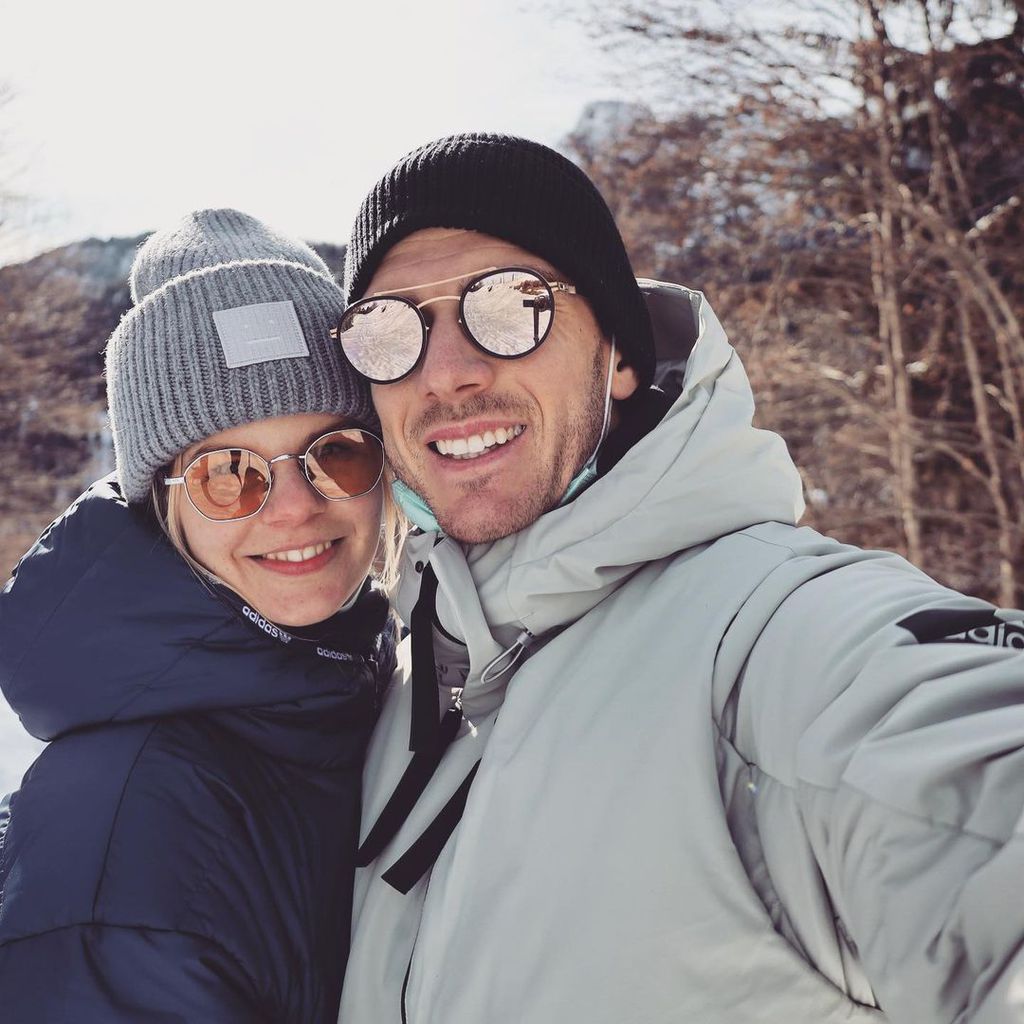 Robin Gosens mit seiner Freundin Rabea