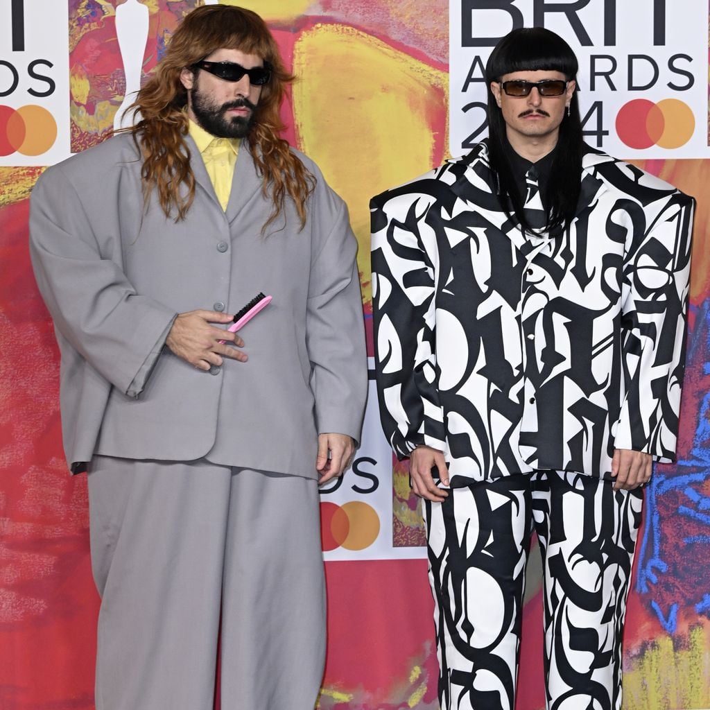 Robin Schulz und Oliver Tree bei den BRIT Awards 2024 in London