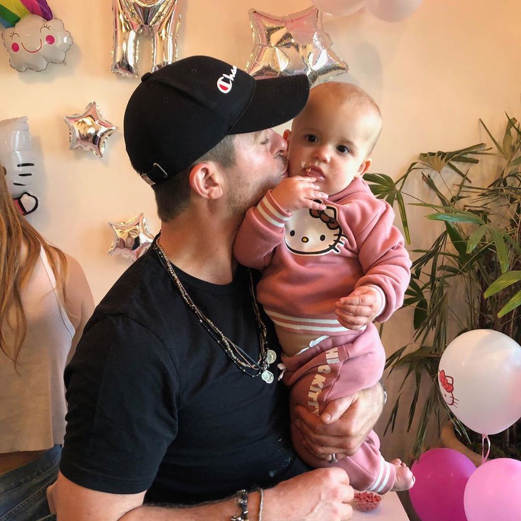 Robin Thicke mit seiner jüngsten Tochter Lola