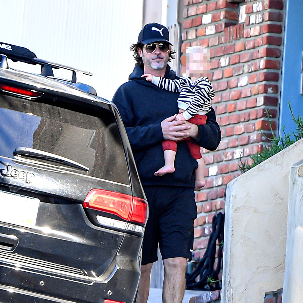 Robin Thicke mit seinem Sohn Luca