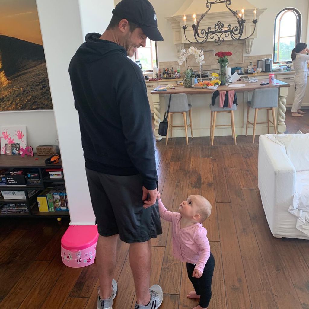 Robin Thicke mit seiner Tochter Lola
