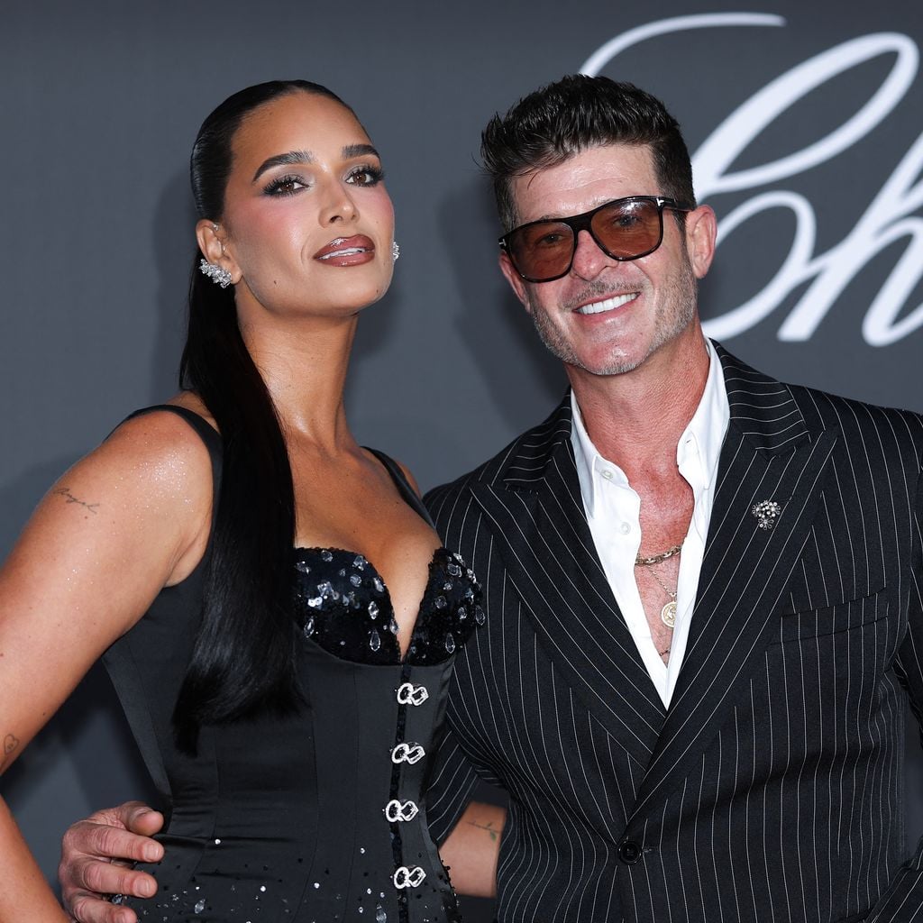 Robin Thicke und April Love Geary bei der amfAR Gala Cannes 2026