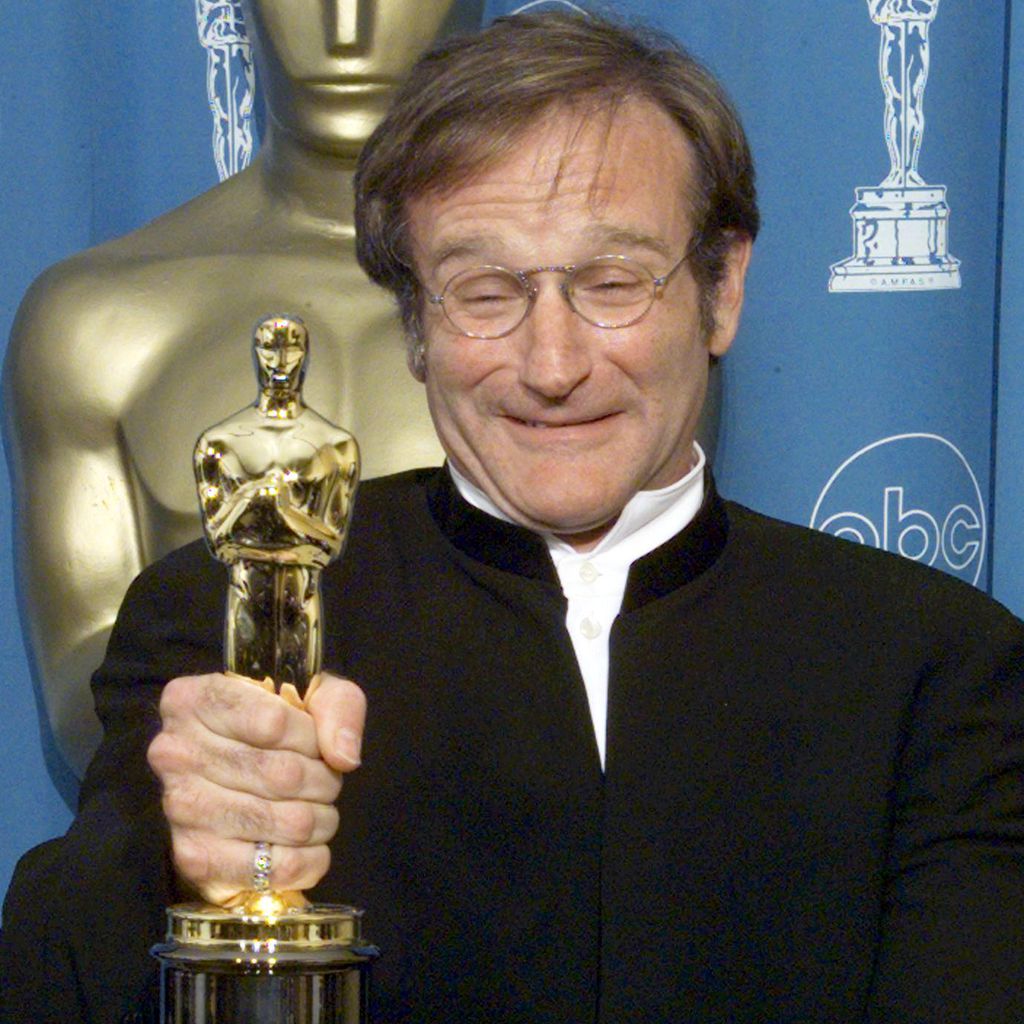 Robin Williams bei der Oscar-Verleihung im Jahr 1998