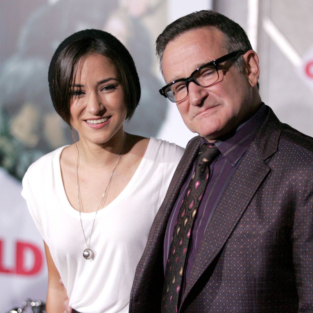 Robin Williams mit seiner Tochter Zelda