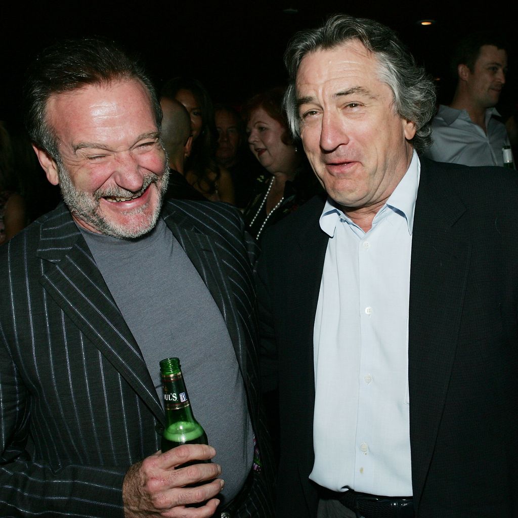Robin Williams und Schauspielkollege Robert De Niro