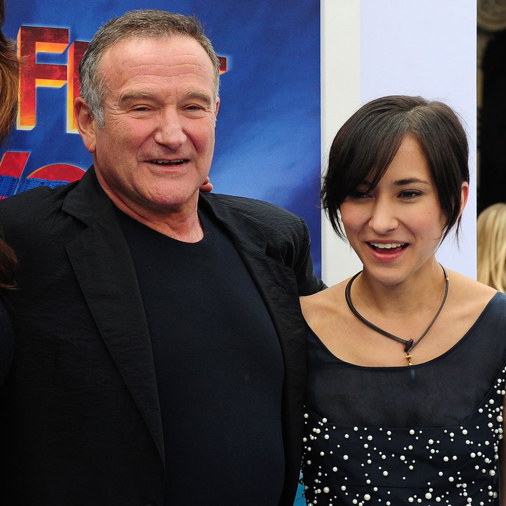 Robin Williams und seine Tochter Zelda 2011 in Hollywood