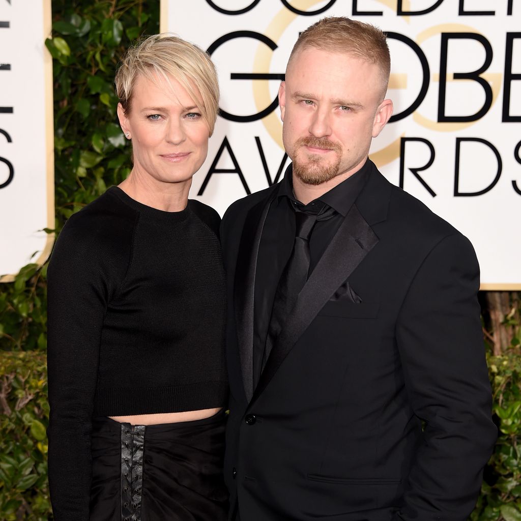 Ben Foster und Robin Wright bei den Golden Globes