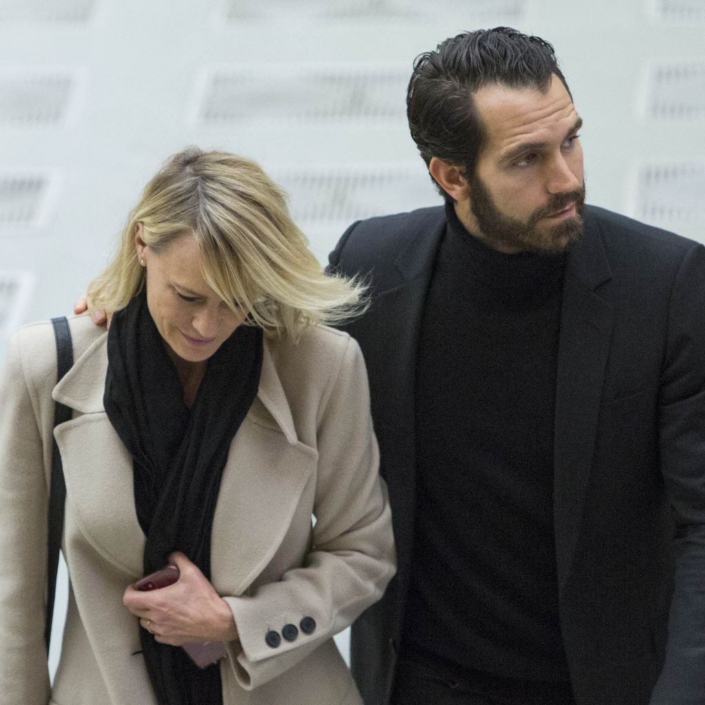 Robin Wright und Clément Giraudet