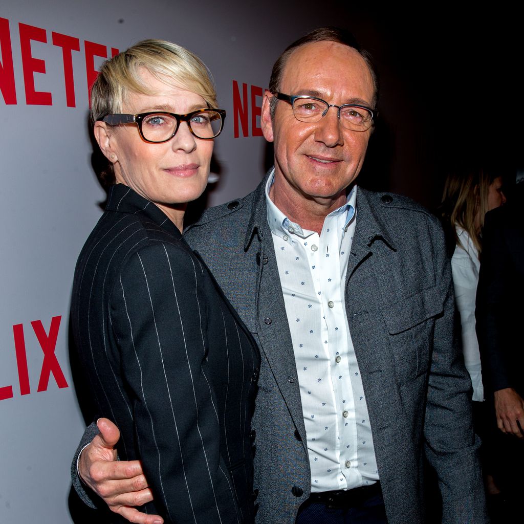 Robin Wright und Kevin Spacey bei einem "House of Cards"-Screening-Event 2015