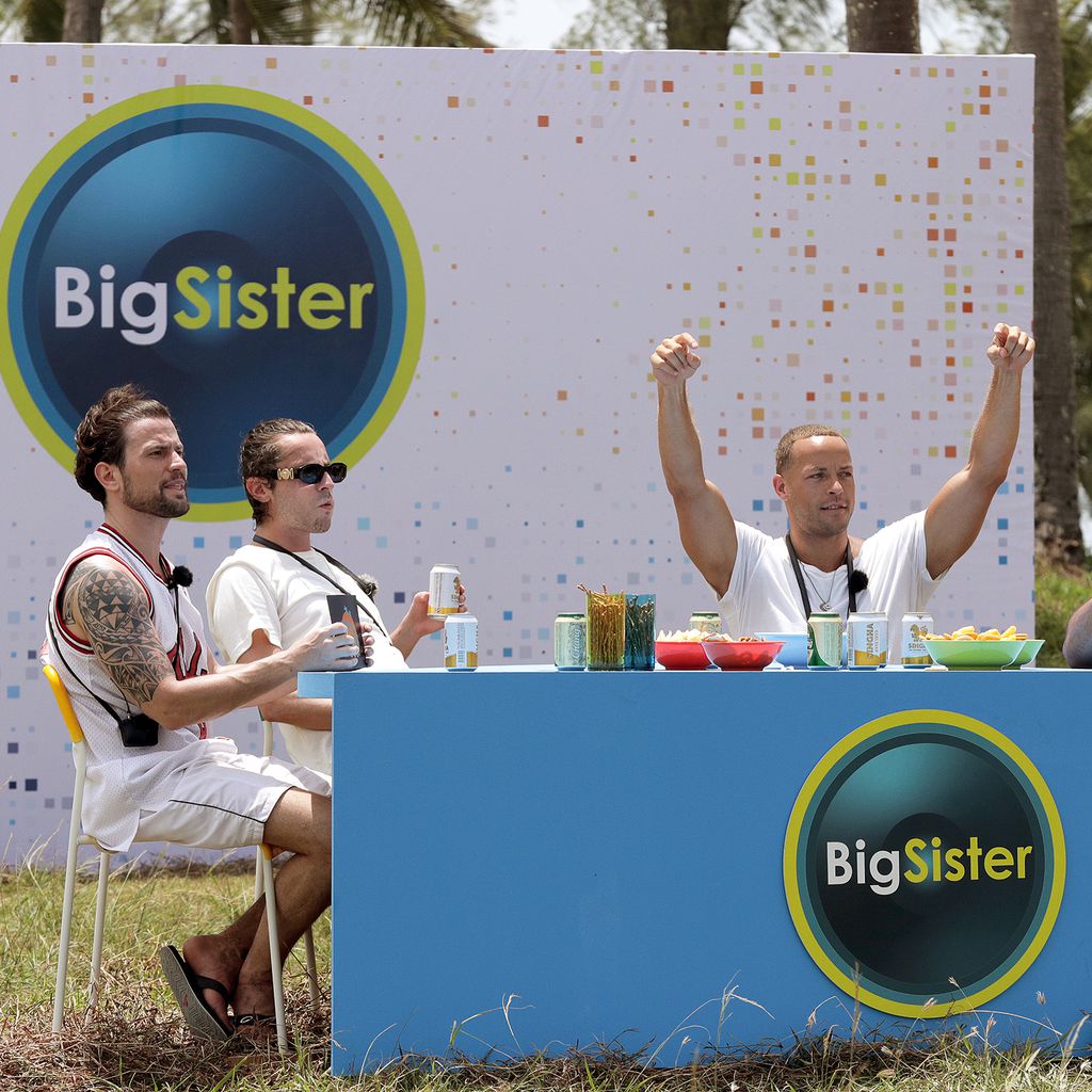 Rocco Stark, Gino Bormann, Andrej Mangold und Cosimo Citiolo bei "Kampf der Realitystars"