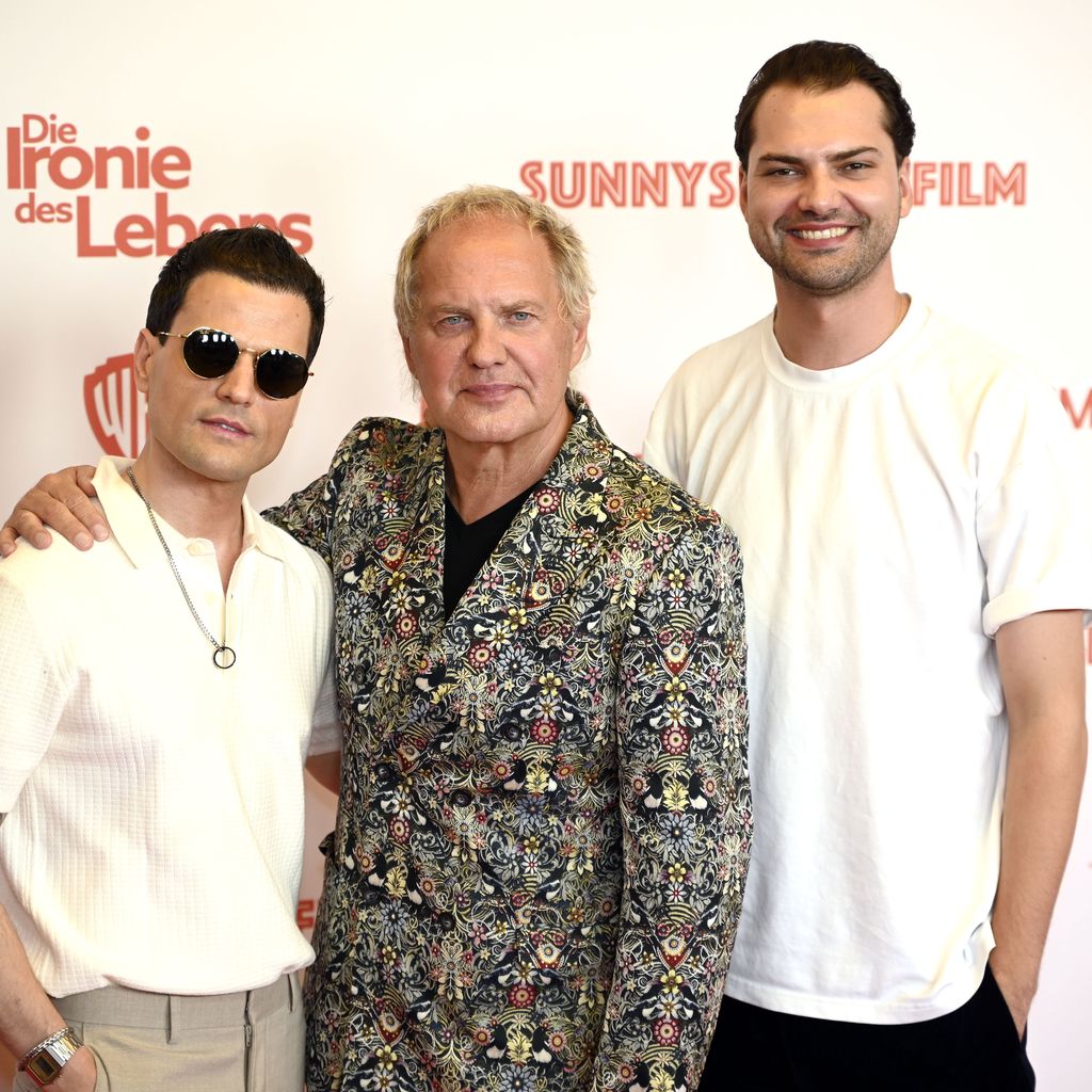 Rocco Stark, Uwe Ochsenknecht und Jimi Blue Ochsenknecht im September 2024