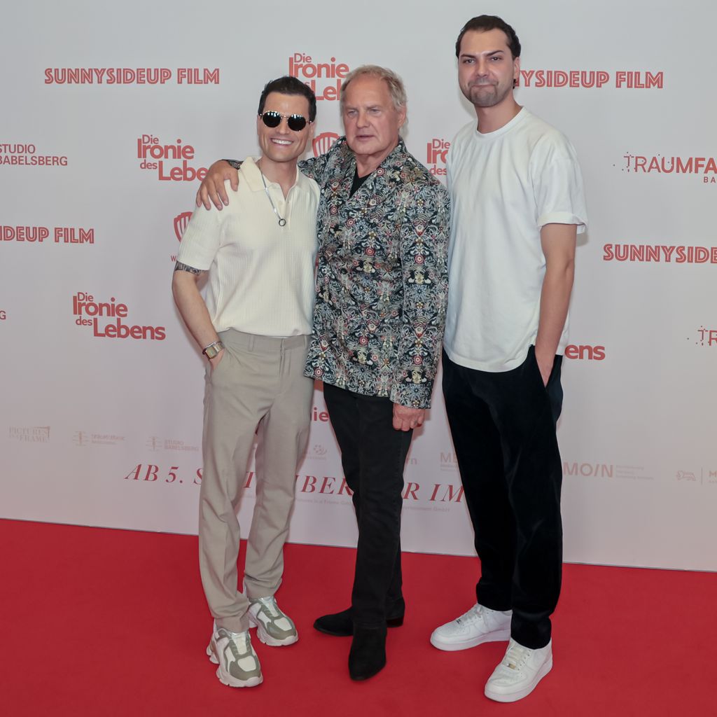 Rocco Stark, Uwe Ochsenknecht und Jimi Blue Ochsenknecht, September 2024