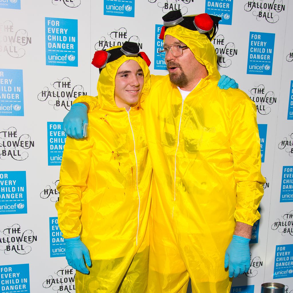 Rocco und Guy Ritchie beim UNICEF Halloween Ball 2014 in London