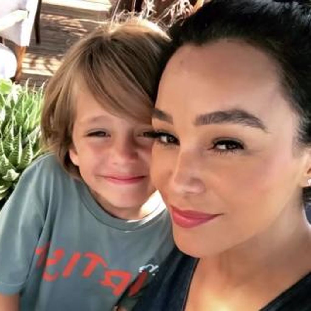 Verona Pooth mit ihrem Sohn Rocco
