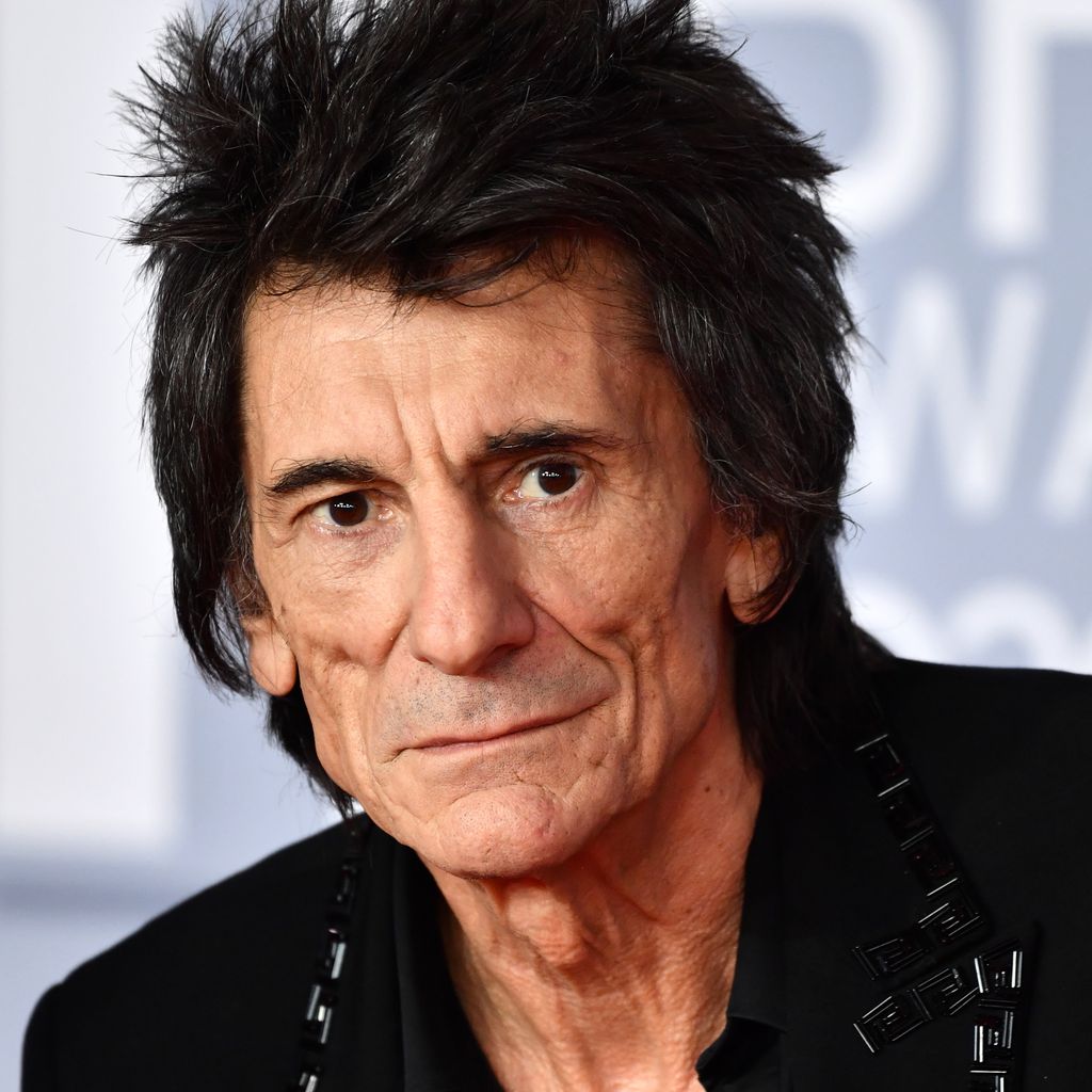 Rockstar Ronnie Wood im Februar 2020 in London