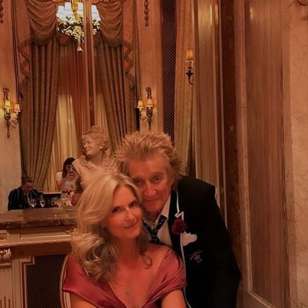 Rod Stewart und Penny Lancaster, 2024