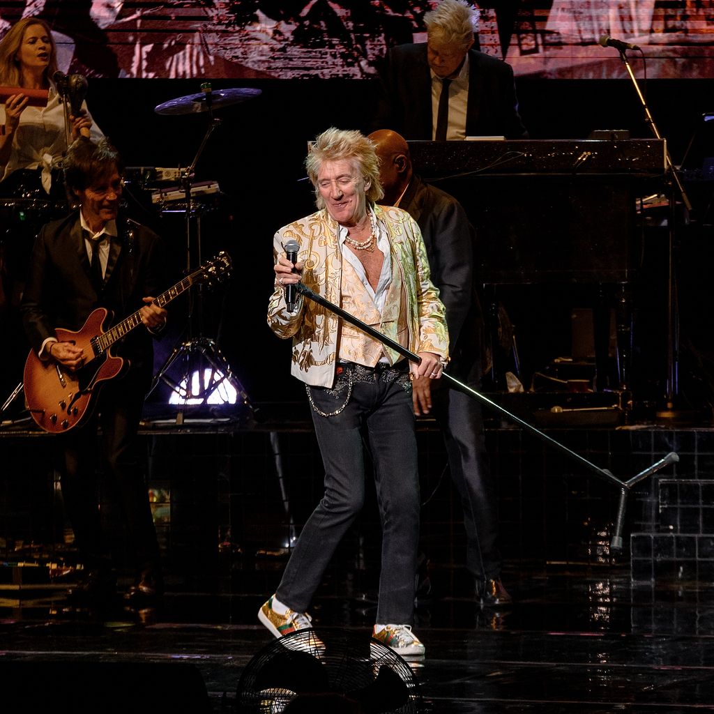 Rod Stewart im Februar 2024