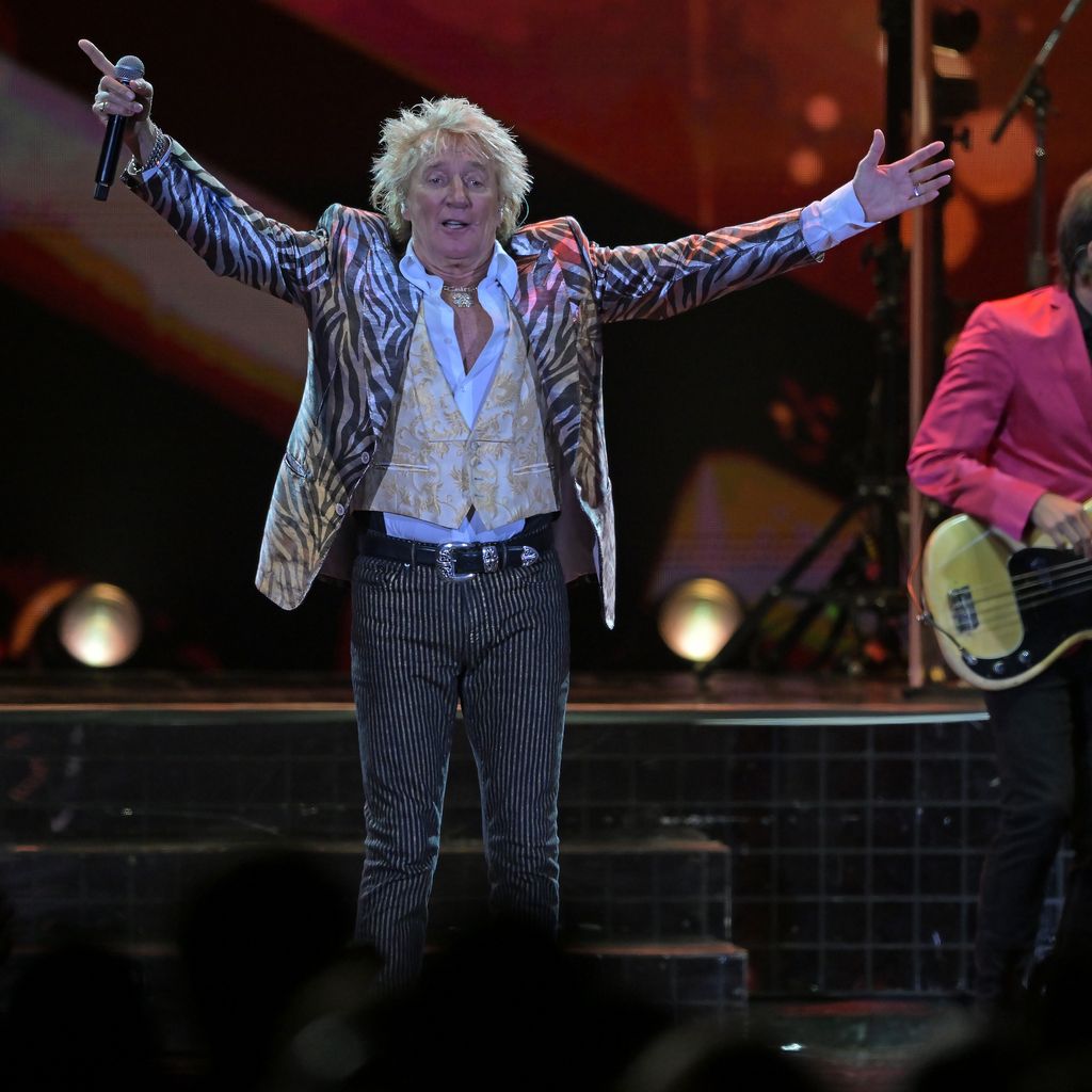 Rod Stewart im April 2023