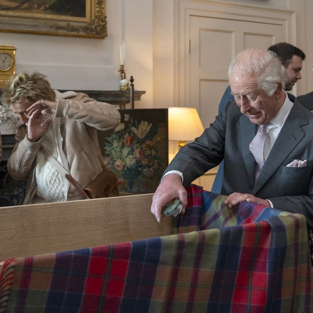 Rod Stewart und König Charles, Januar 2025
