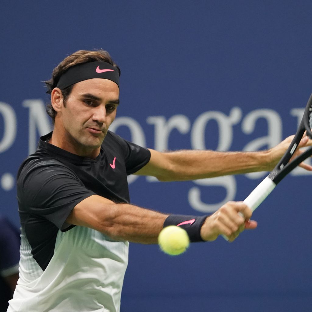 Roger Federer bei den US Open 2017