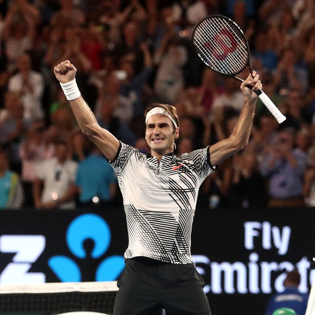 Roger Federer bei den Australian Open 2017