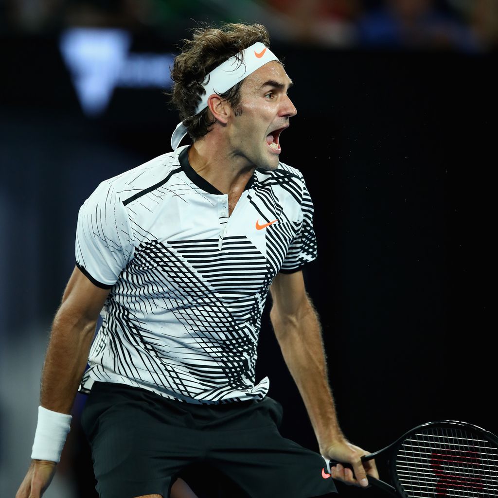 Roger Federer bei den Australian Open 2017