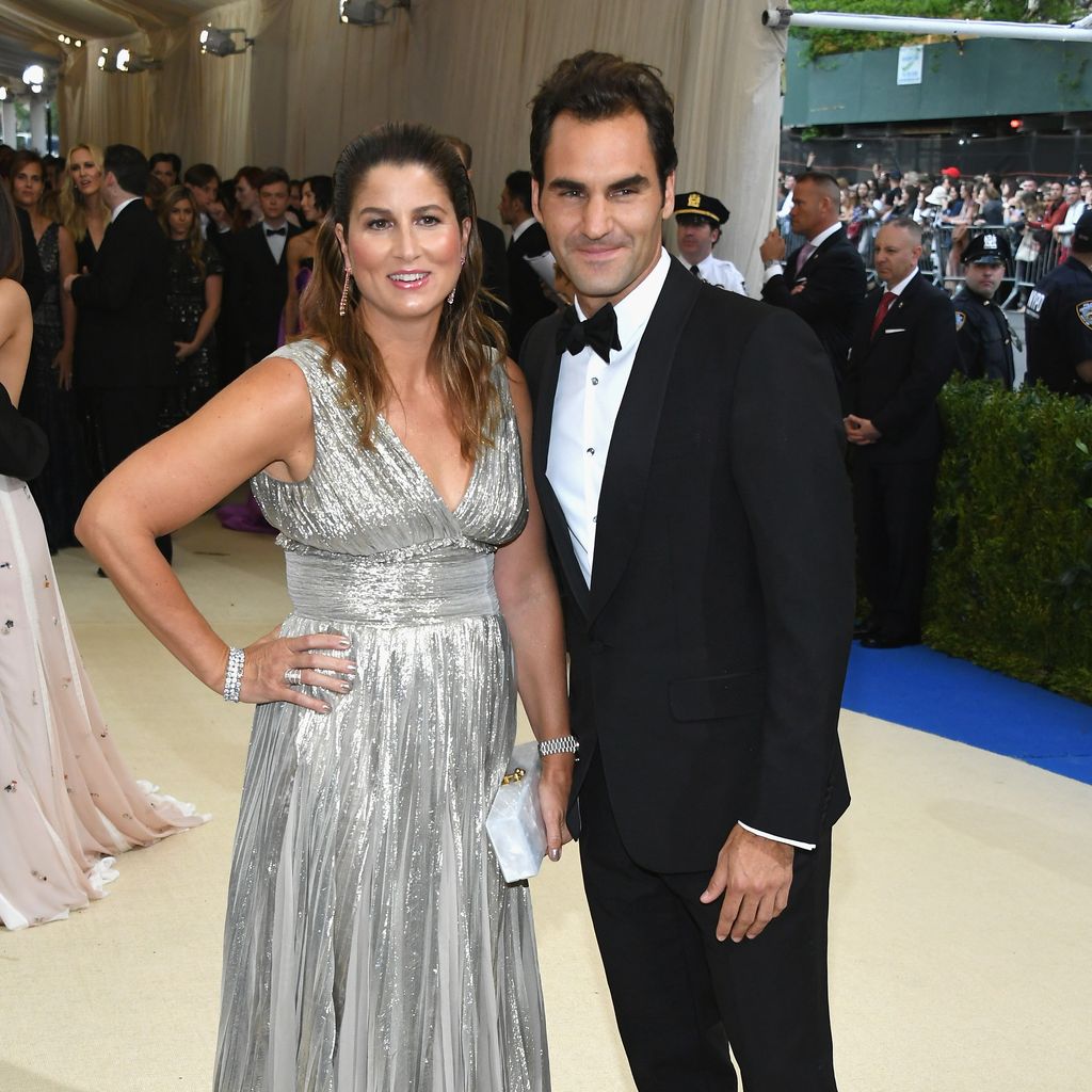 Roger Federer und seine Frau Mirka, Mai 2017
