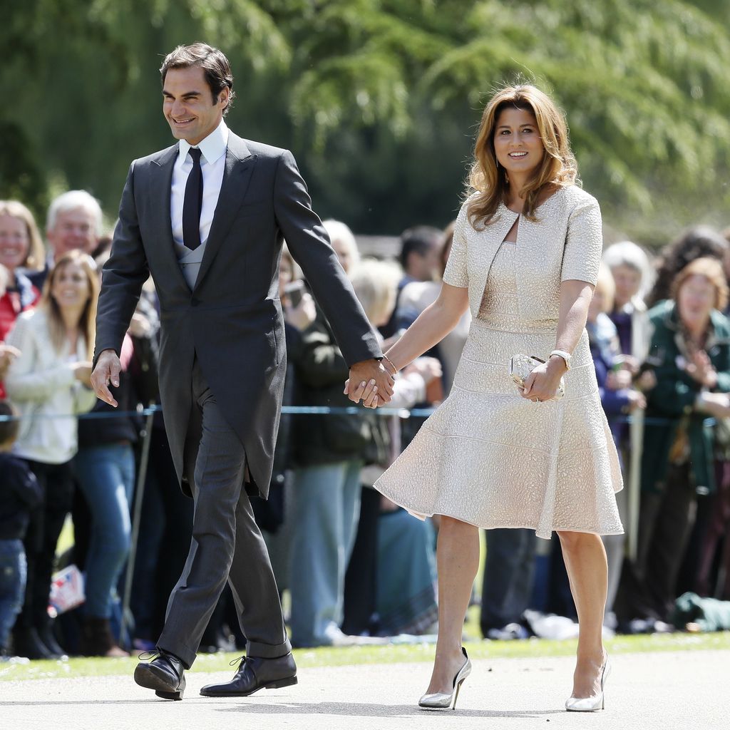 Roger und Mirka Federer