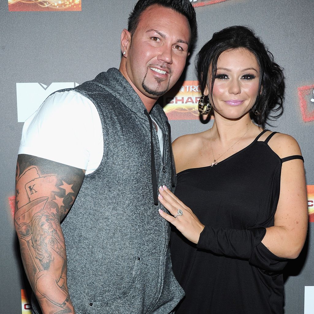 Roger Mathews und Jennifer Farley bei der Premiere von "Jersey Shore" 2012