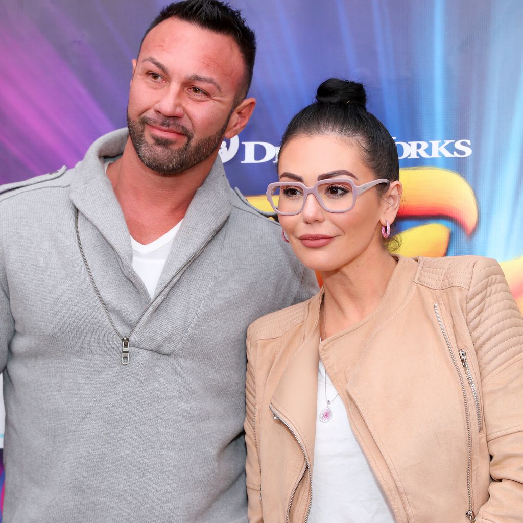 Roger Mathews und Jennifer "JWoww" Farley bei der "Trolls"-Premiere